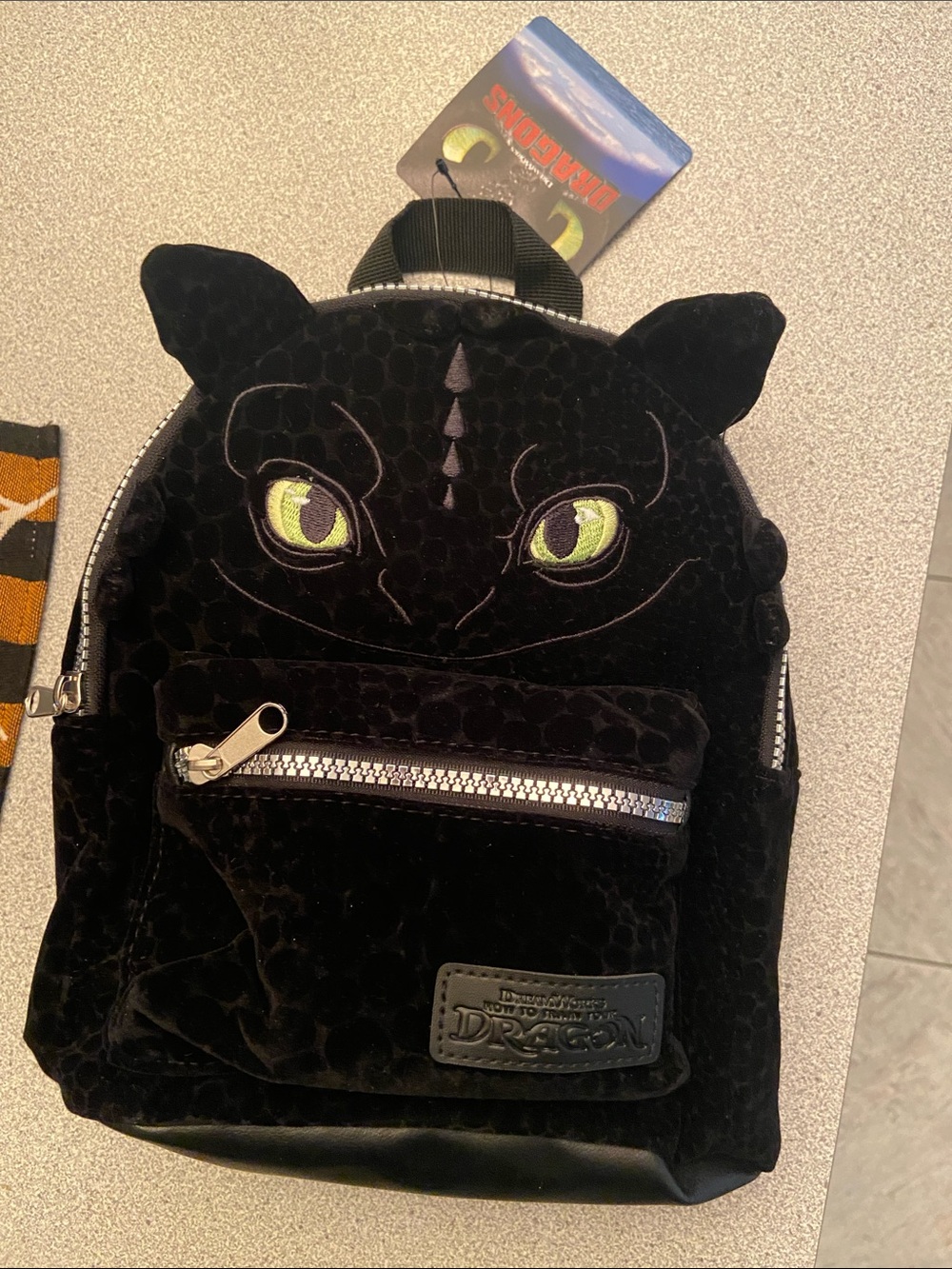 Toothless Black Kids Mini Backpack dream team dragons
